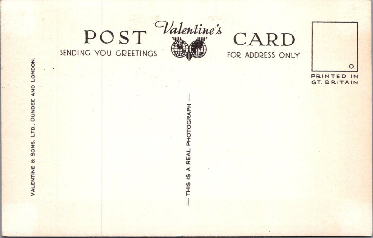 Caernarvonshire Postcard: Lewis Carroll Memorial Llandudno Alice RPPC XT5517