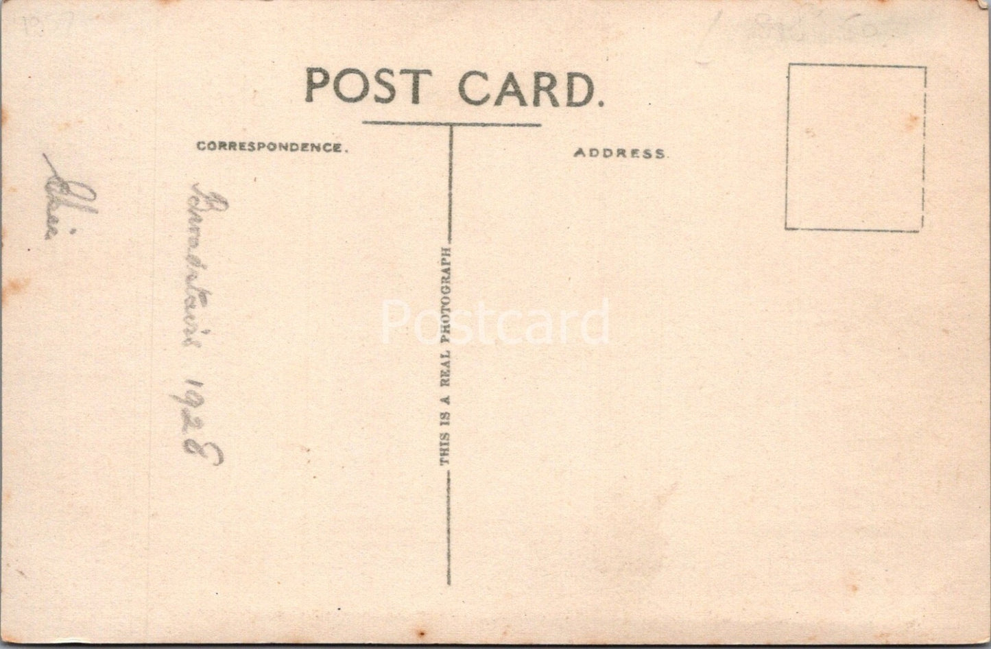 Kent Postcard: Lighthouse, North Foreland, Broadstairs, RPPC 1928 XT4417