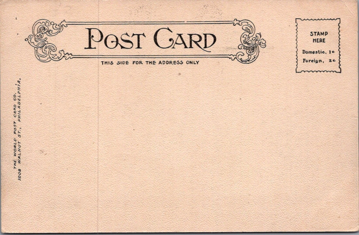 Pennsylvania Postcard: Philadelphia Germantown Railway Station XT5523