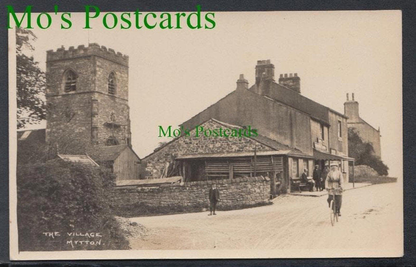 Lancashire Postcard - Mytton Church, Great Mitten Village SW4051