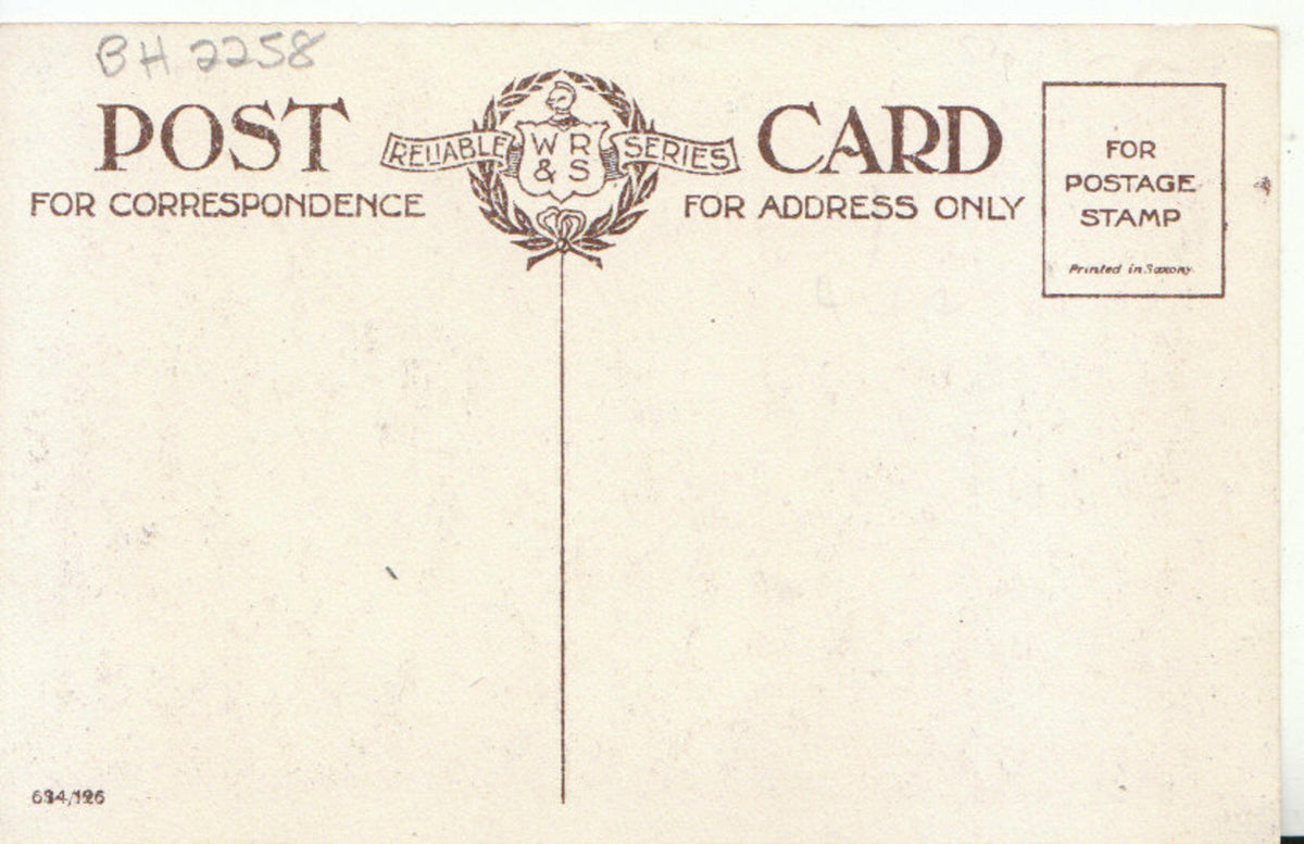 Roxburghshire Postcard: Abbotsford Garden Front, Scotland TZ1402