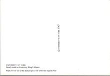 Load image into Gallery viewer, Yorkshire Postcard - University of York, Lion's Mask on Doorway RRR1366