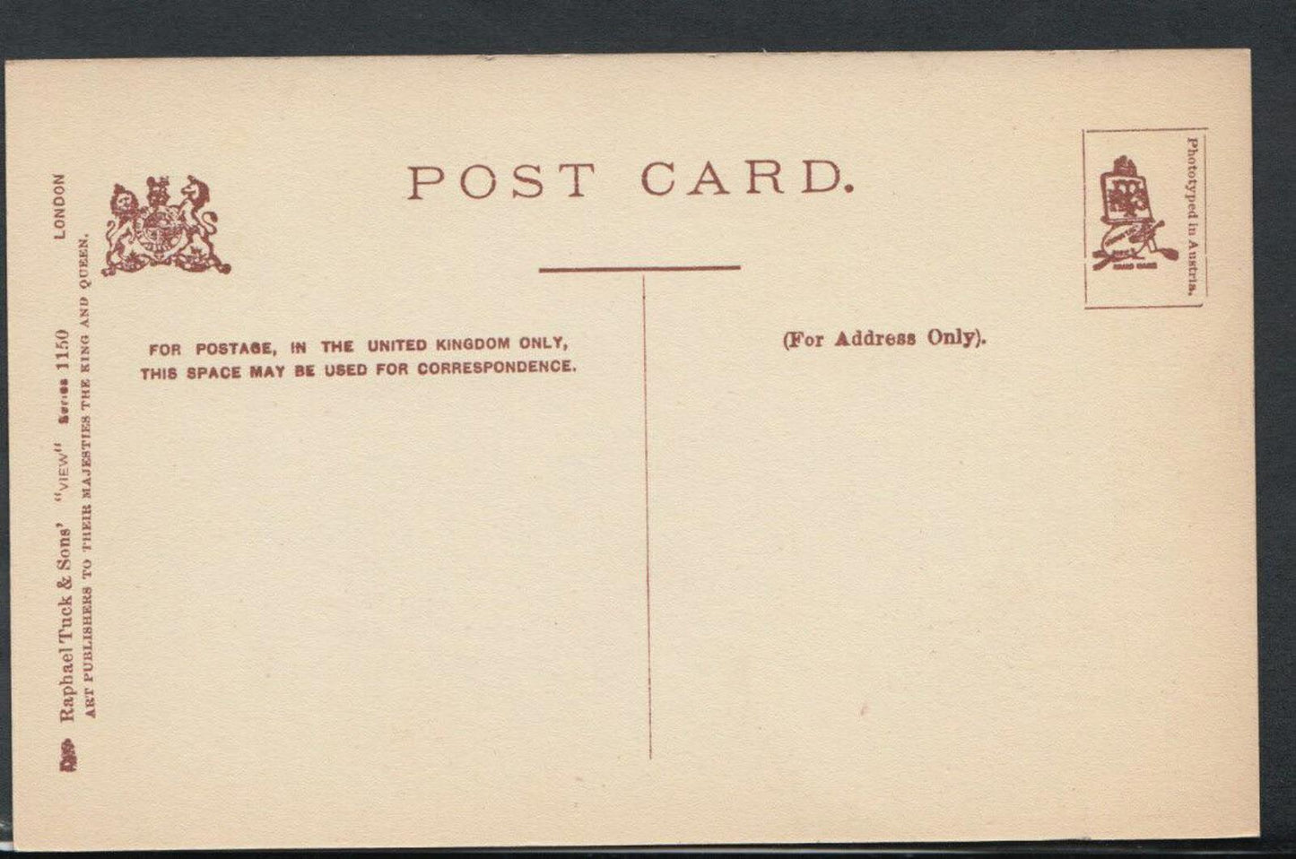London Postcard - London Old Houses High Holborn RS9950
