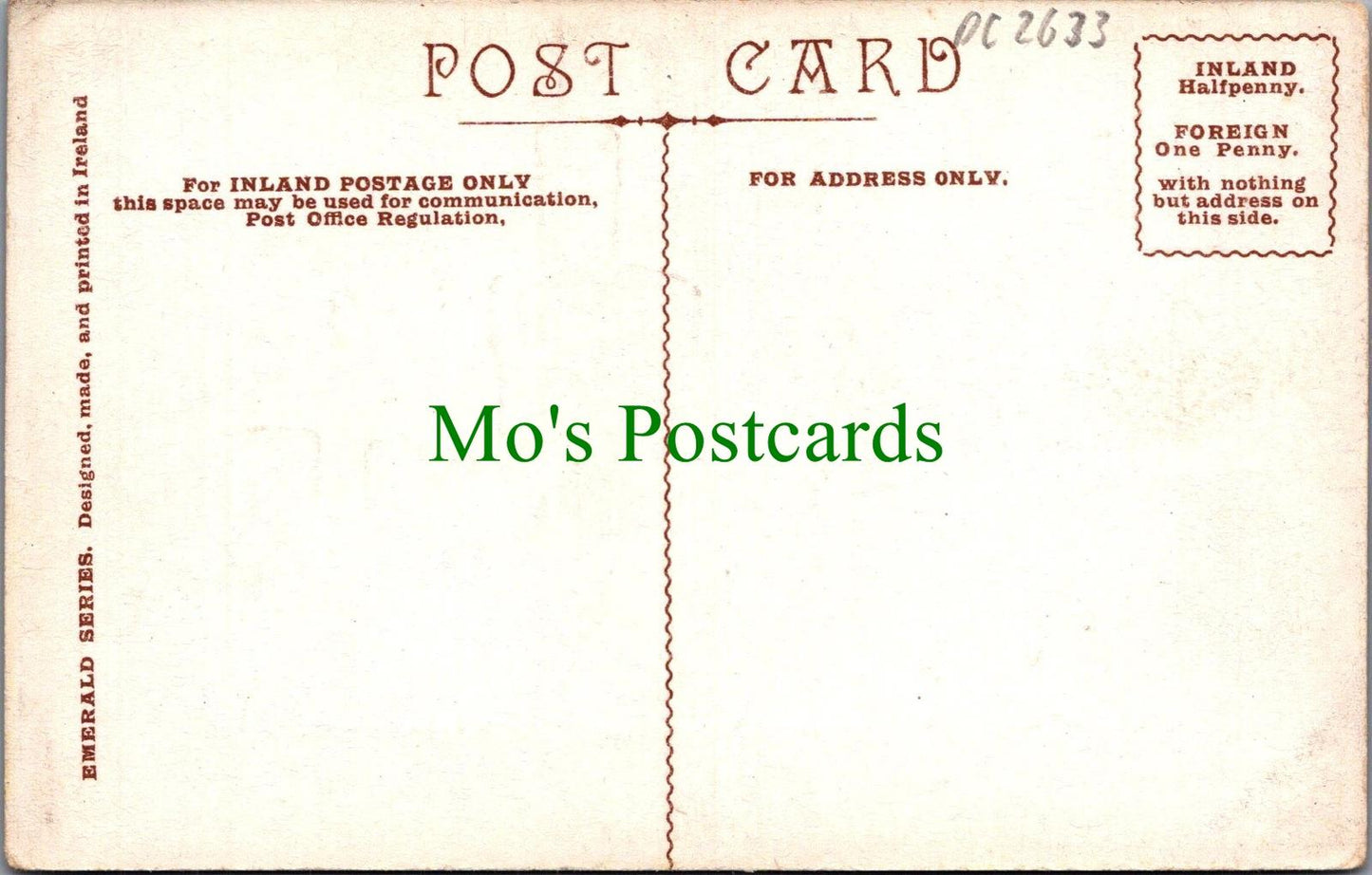 Ireland Postcard - Blackrock Castle, Co Cork DC2633