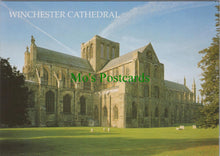 Load image into Gallery viewer, Hampshire Postcard - Winchester Cathedral, Norman Transept and Tower RRR1359
