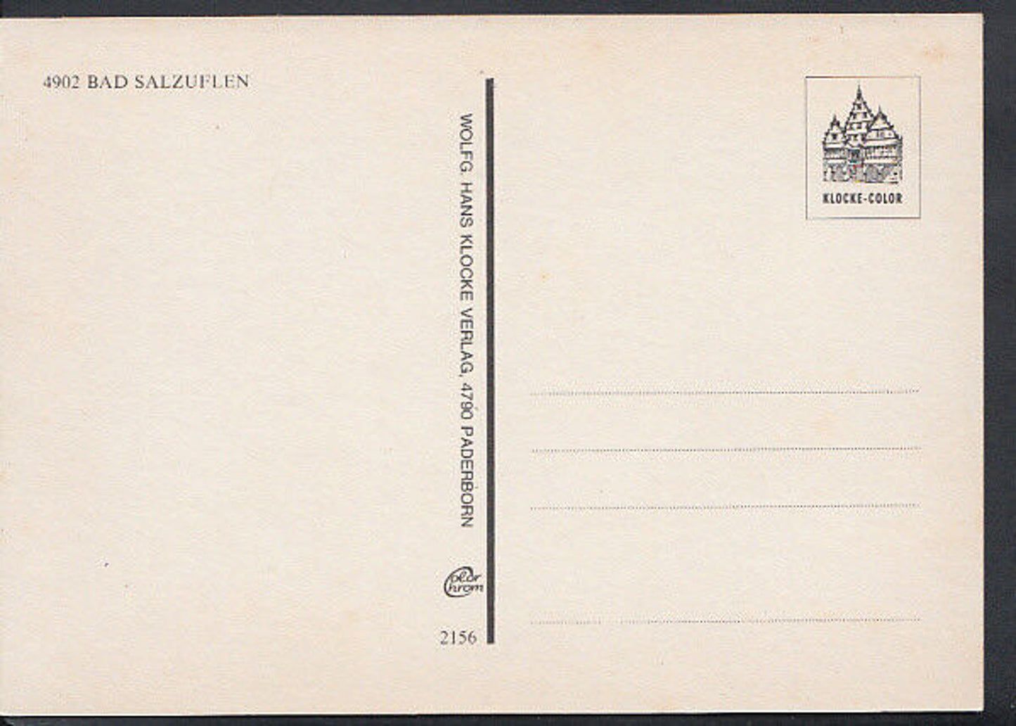 Germany Postcard - Views of Bad Salzuflen, North Rhine-Westphalia RR2392
