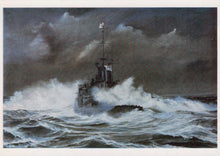 Load image into Gallery viewer, Military Art Postcard - HMS Renown, Conflict at Sea, John Hamilton RR22499