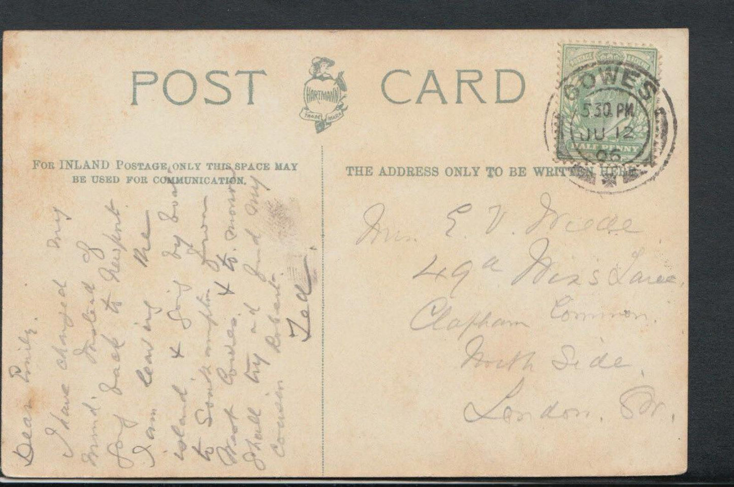 Isle of Wight Postcard - The Green, Cowes RS10006