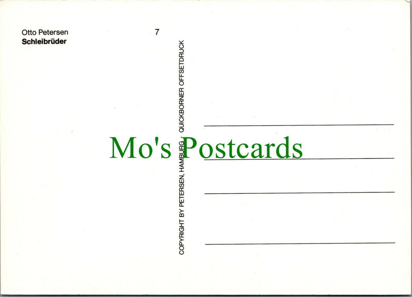 Art Postcard - Otto Petersen - Schleibruder RRR1255