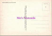 Load image into Gallery viewer, France Postcard - French Railway, Funiculaire De La Ville Du Havre RR21116