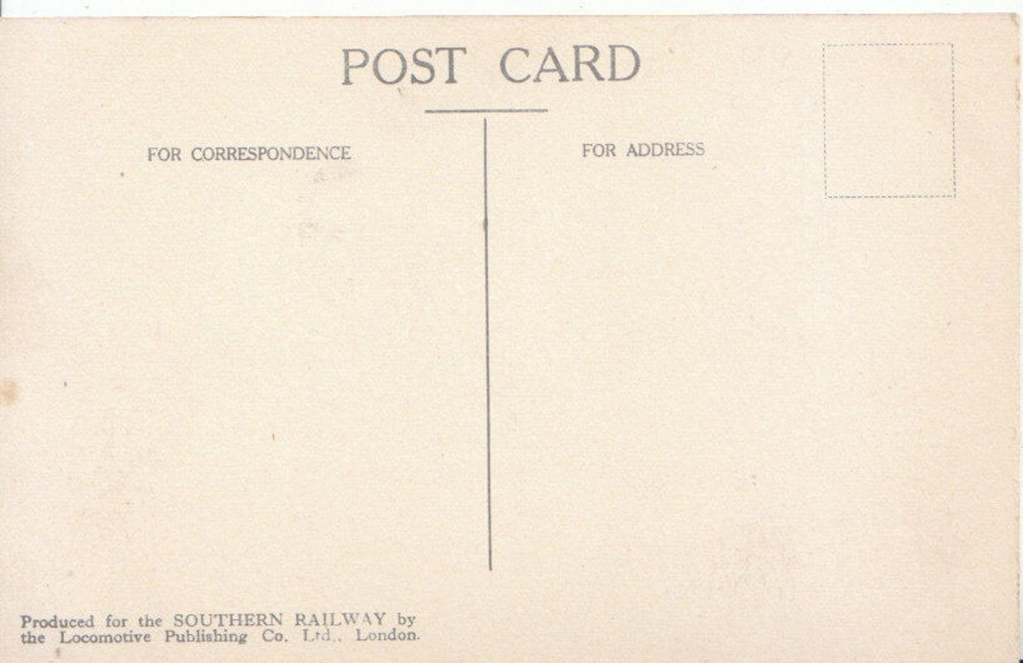 Southern Railway Steam Locomotive 4-6-2 Tank Engine No. E 518 Postcard 3268A