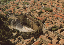 Load image into Gallery viewer, France Postcard - Aerial View of The Theatre, Orange, Vaucluse RR23205
