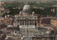 Load image into Gallery viewer, Italy Postcard - Roma / Rome - Piazza S.Pietro Dall'Aereo RRR1417