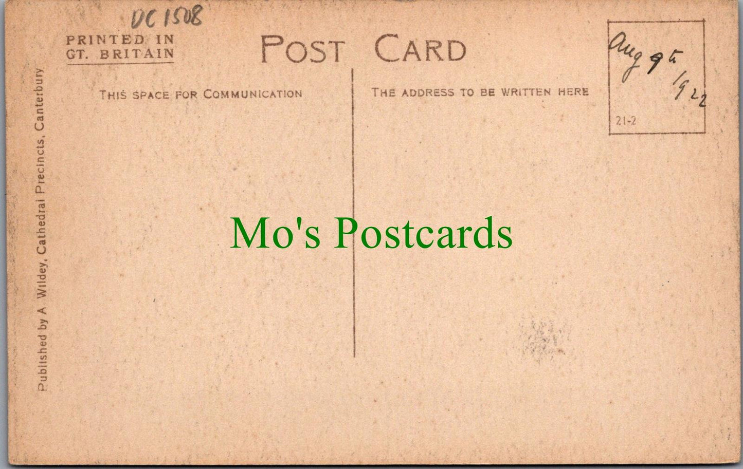 Kent Postcard - Canterbury Cathedral, Transept of Martyrdom DC1508