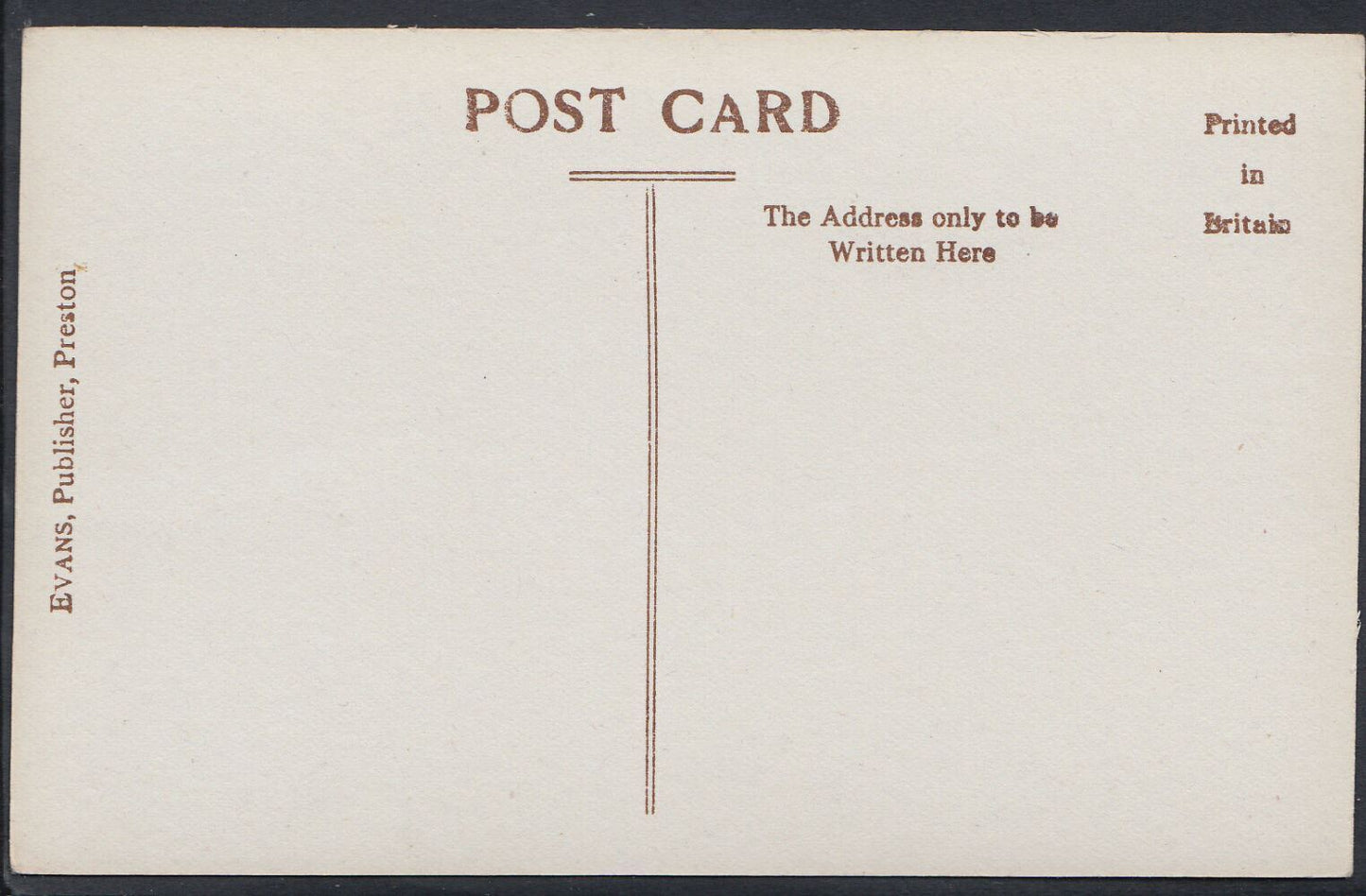 Lancashire Postcard - Town End, Kirkham A8709