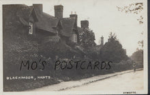 Load image into Gallery viewer, Hampshire Postcard - Row of Houses at Blackmoor, Nr Whitehill MB1099