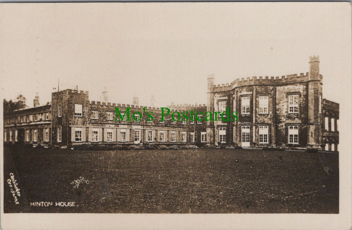 Somerset Postcard - View of Hinton House Ref.SW9639