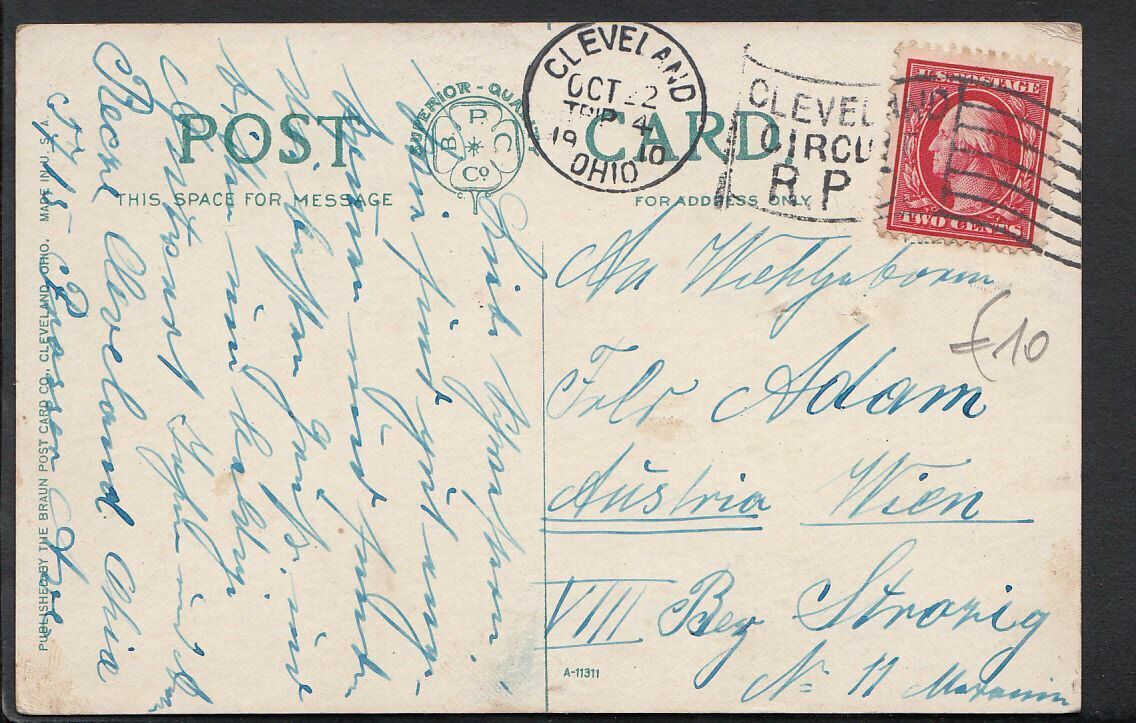 America Postcard - Superior Arcade, Cleveland, Ohio DP536