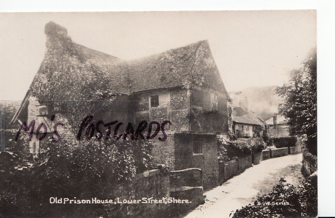 Surrey Postcard - Old Prison House, Lower Street, Shere A3355