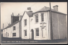 Load image into Gallery viewer, Cornwall Postcard - First and Last Inn in England, Land's End MB910