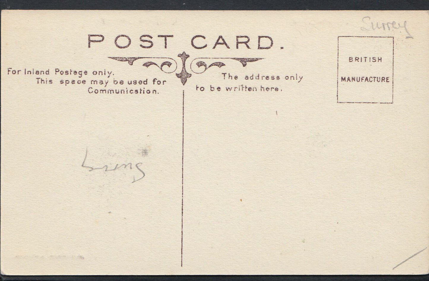 Surrey Postcard - An Old Shop, C.Faulkner, Lingfield A7290