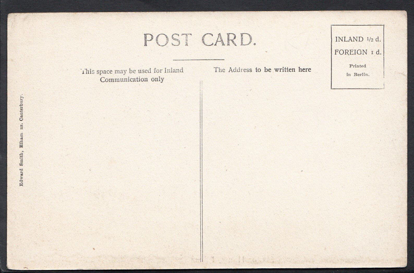 Kent Postcard - Manor House, Elham MB411