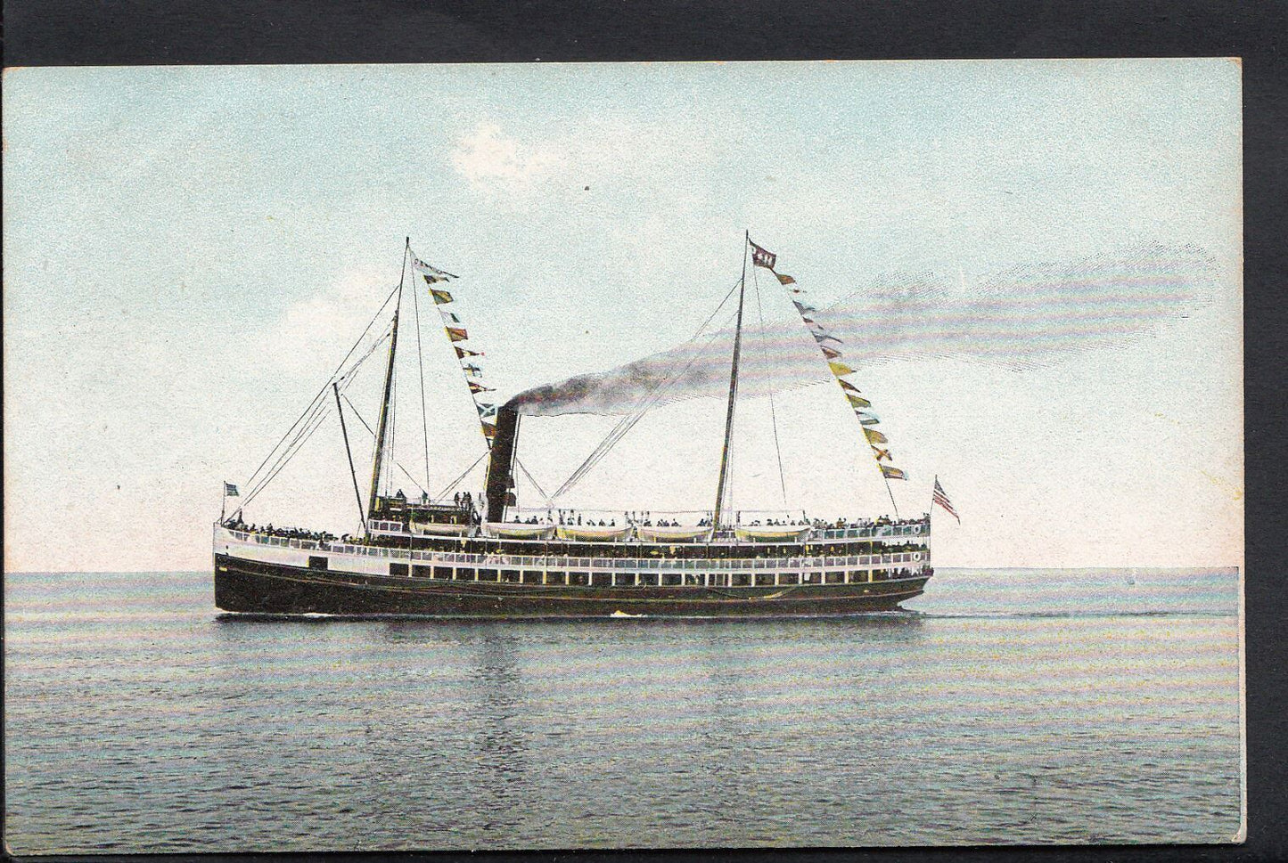 Shipping Postcard - The Steamer Cabrillo Leaving Avalon, Catalina Island MB2552