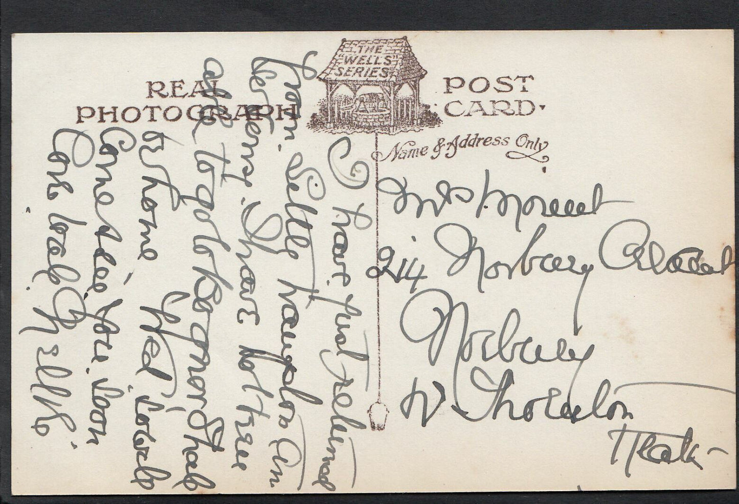 Sussex Postcard - Vicarage Road, Rustington B453