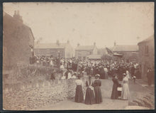 Load image into Gallery viewer, Social History Photograph - Large Unidentified Village Gathering - Ref.DD86