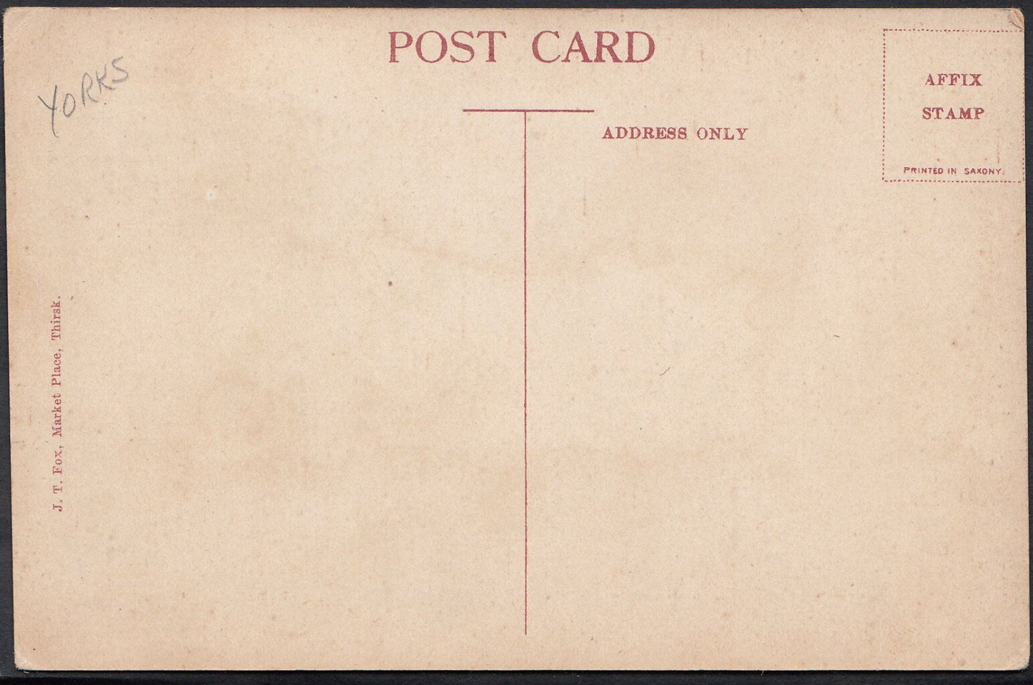 Yorkshire Postcard - Views of Coxwold and Kilburn MB365