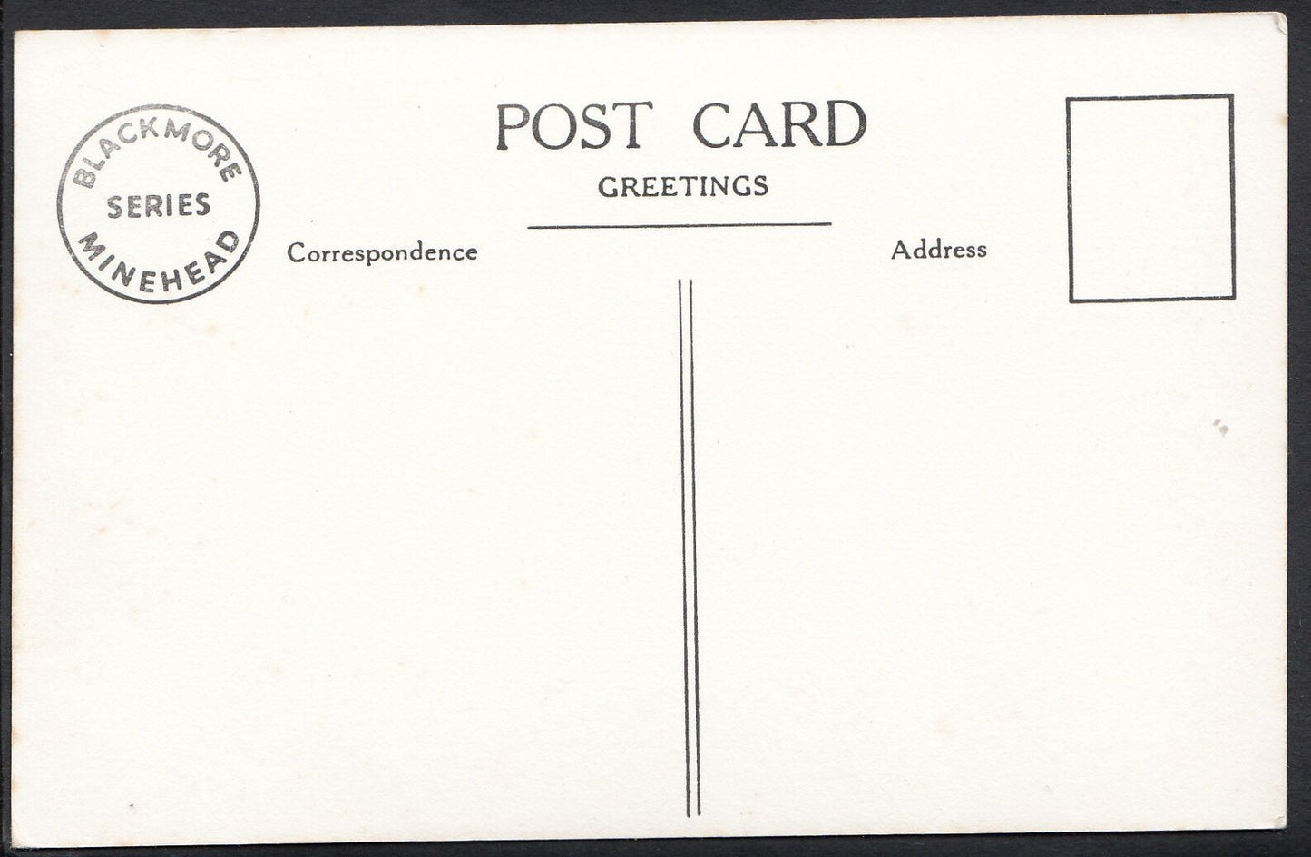 Somerset Postcard - Exmoor House, Exford A2063