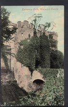 Load image into Gallery viewer, Warwickshire Postcard - Entrance Gate, Warwick Castle RT977