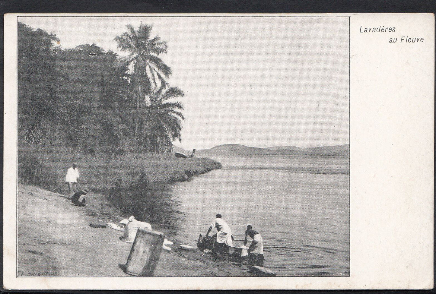 Africa Postcard - Congo - Lavaderes Au Fleuve MB940