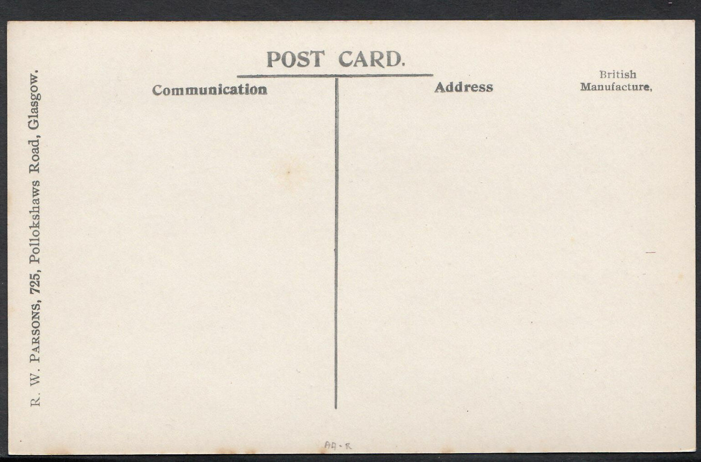 Scotland Postcard - Corner Titwood Road & Vennard Gardens, Glasgow A9654