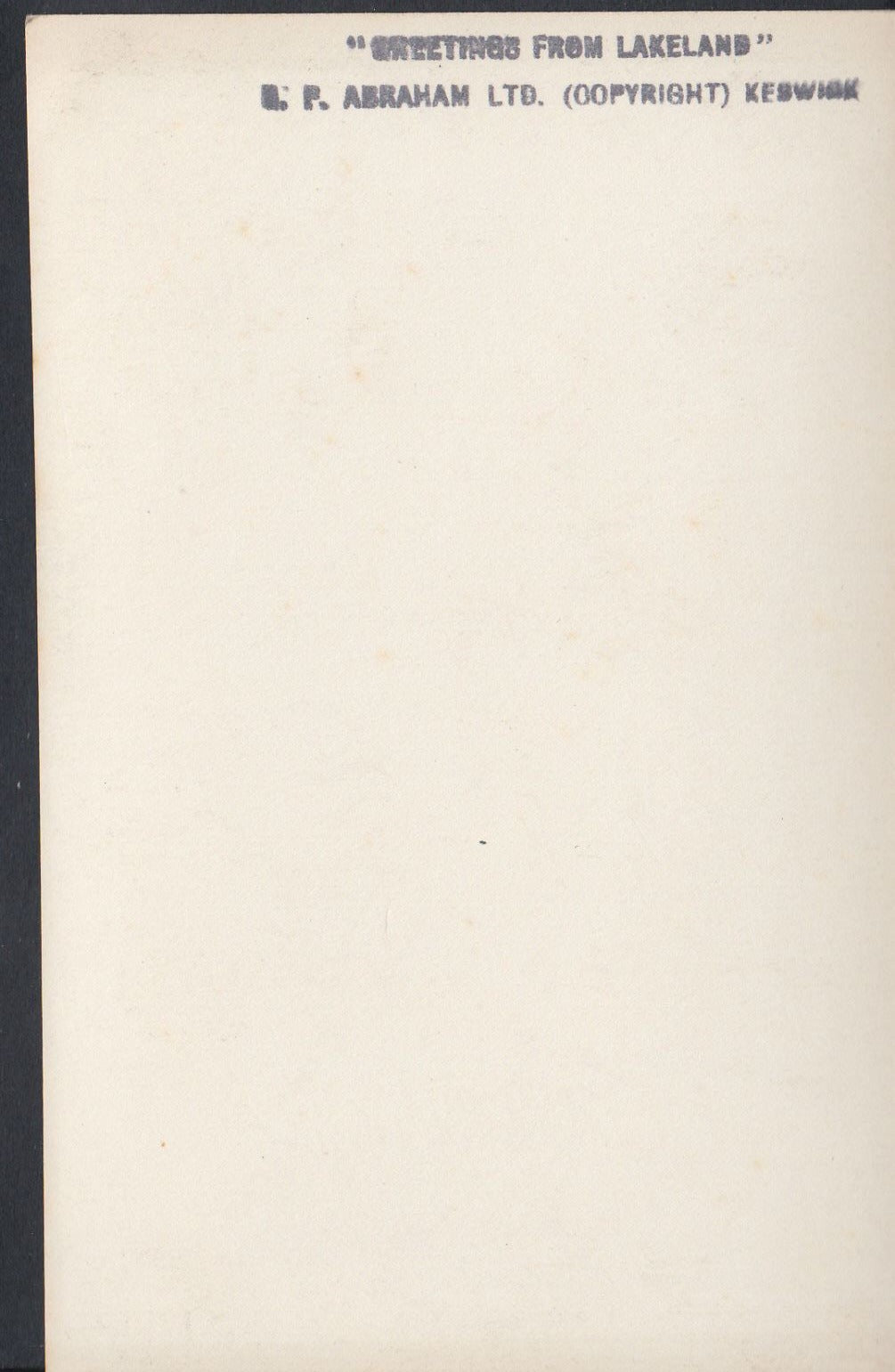 Cumbria Postcard - Derwentwater Hotel, Portinscale U1639