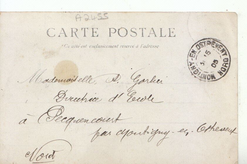 France Postcard - Biville - Camp Des Soldats - Ref 15826A