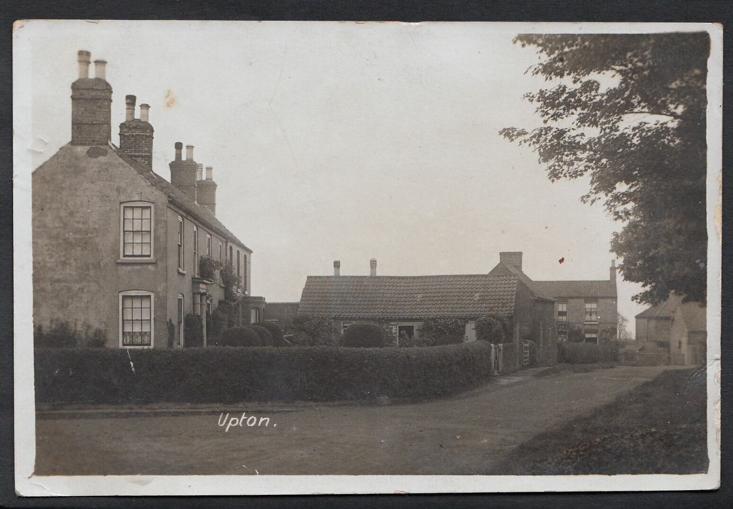 Unknown County Postcard - Village of Upton - Which One Please? 9677