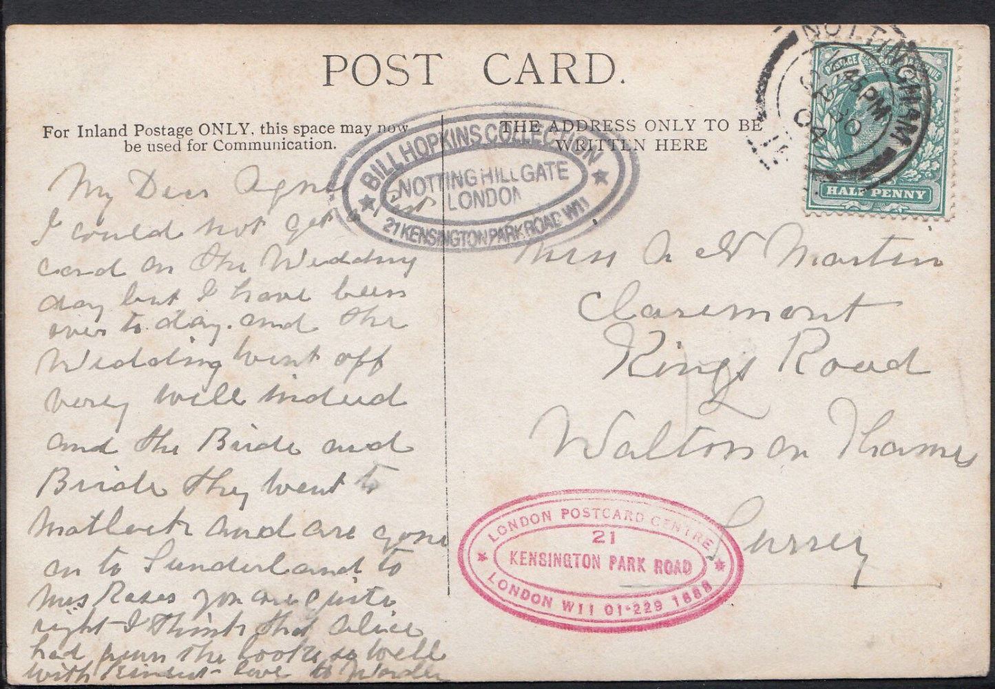Leicestershire Postcard - Kegworth Church A2670