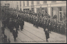 Load image into Gallery viewer, Belgium Postcard - Funerailles Du Roi Leopold II, 22 Decembre 1909 - U1809