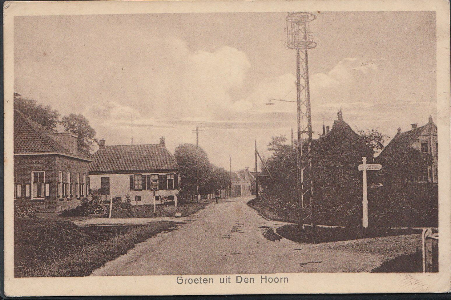Netherlands Postcard - Groeten Uit Den Hoorn BE63