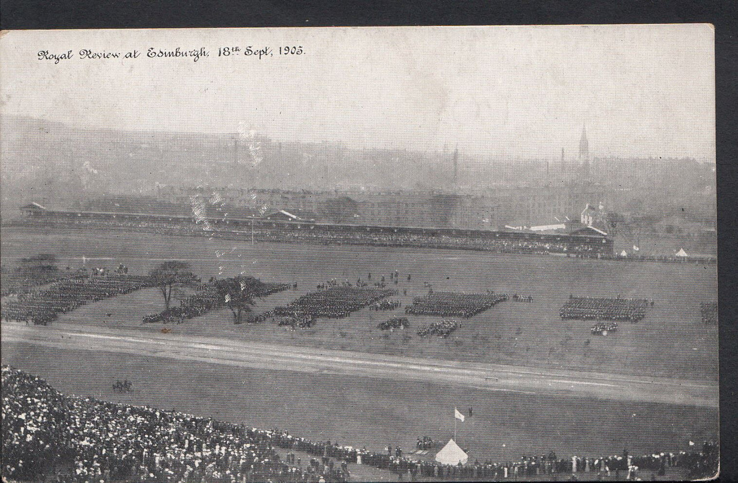 Scotland Postcard - Royal Review at Edinburgh, 18th Sept,1905 - U993