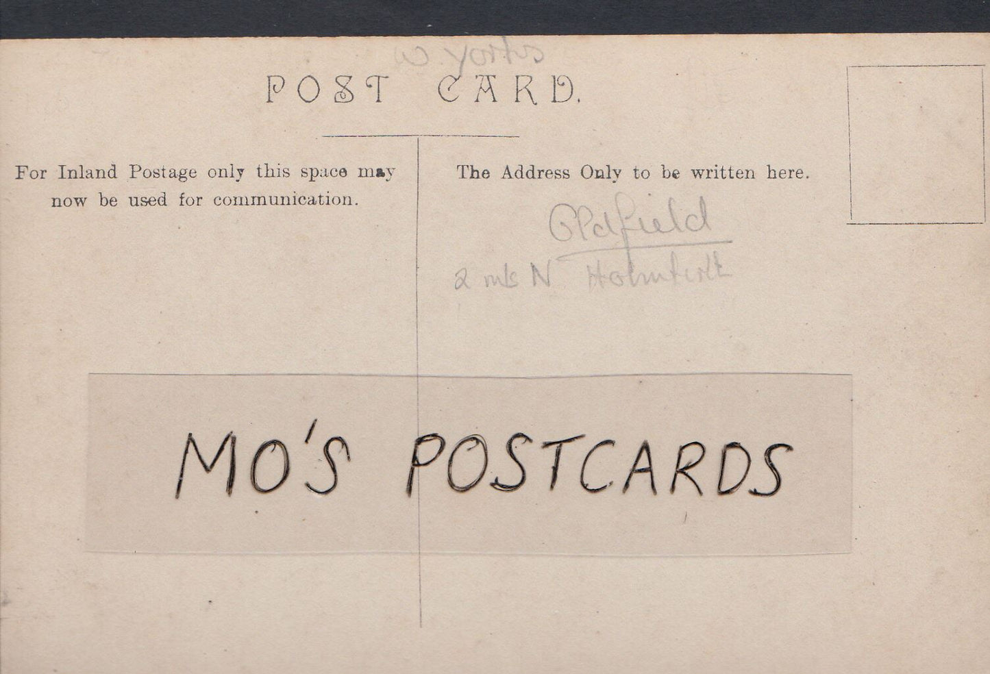 Yorkshire Postcard - Oldfield Nook, Cleckheaton A3867