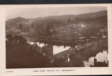 Load image into Gallery viewer, Shropshire Postcard - View From Castle Hill, Bridgnorth DP934