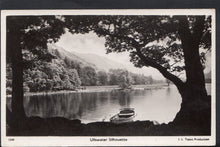 Load image into Gallery viewer, Cumbria Postcard - Ullswater Silhouette RT1386