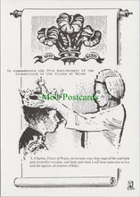 Load image into Gallery viewer, Royalty Postcard - Prince of Wales Investiture