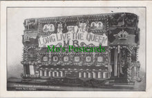 Load image into Gallery viewer, Nottinghamshire Postcard - The Nottingham Illuminated Tram Car Ref.SW9898