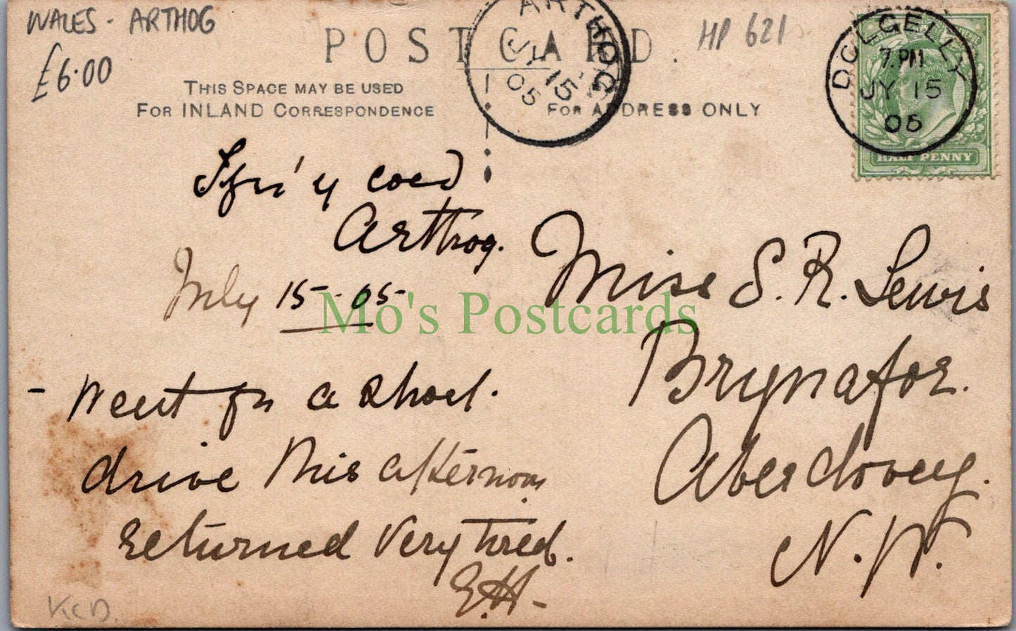 Wales Postcard - Large Detached House in Arthog, Meirionnydd HP621