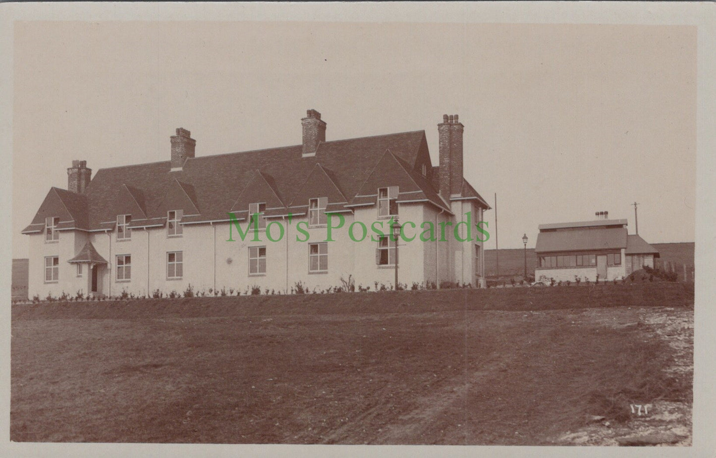Unknown Location Postcard - Large Detached Building HP664