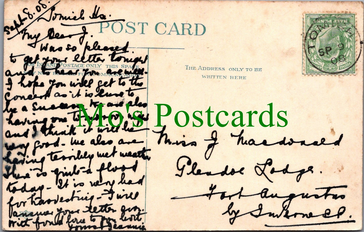 Dorset Postcard - Longfleet, Poole Ref.SW9750