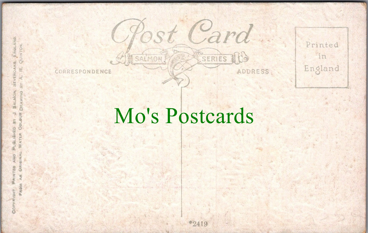 Cornwall Postcard - Polperro, Fisherman's Home Ref.SW9815